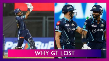 Royal Challengers Bangalore vs Gujarat Titans IPL 2022: 3 Reasons Why GT Lost